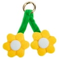 thumbnail image 1 of Key Chain Pendant Plush Flower Bag Hanging Pendant Plush Flower Keyring, 1 of 8