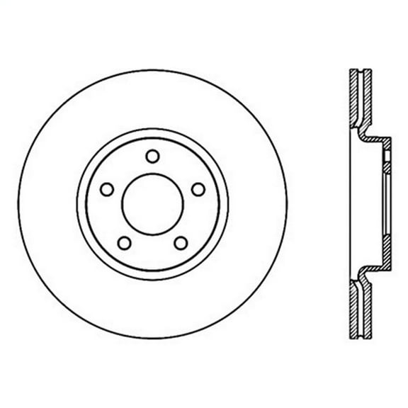 StopTech 126.45078SL StopTech Sport Rotors Fits 07-13 3 Fits select: 2007-2013 MAZDA 3