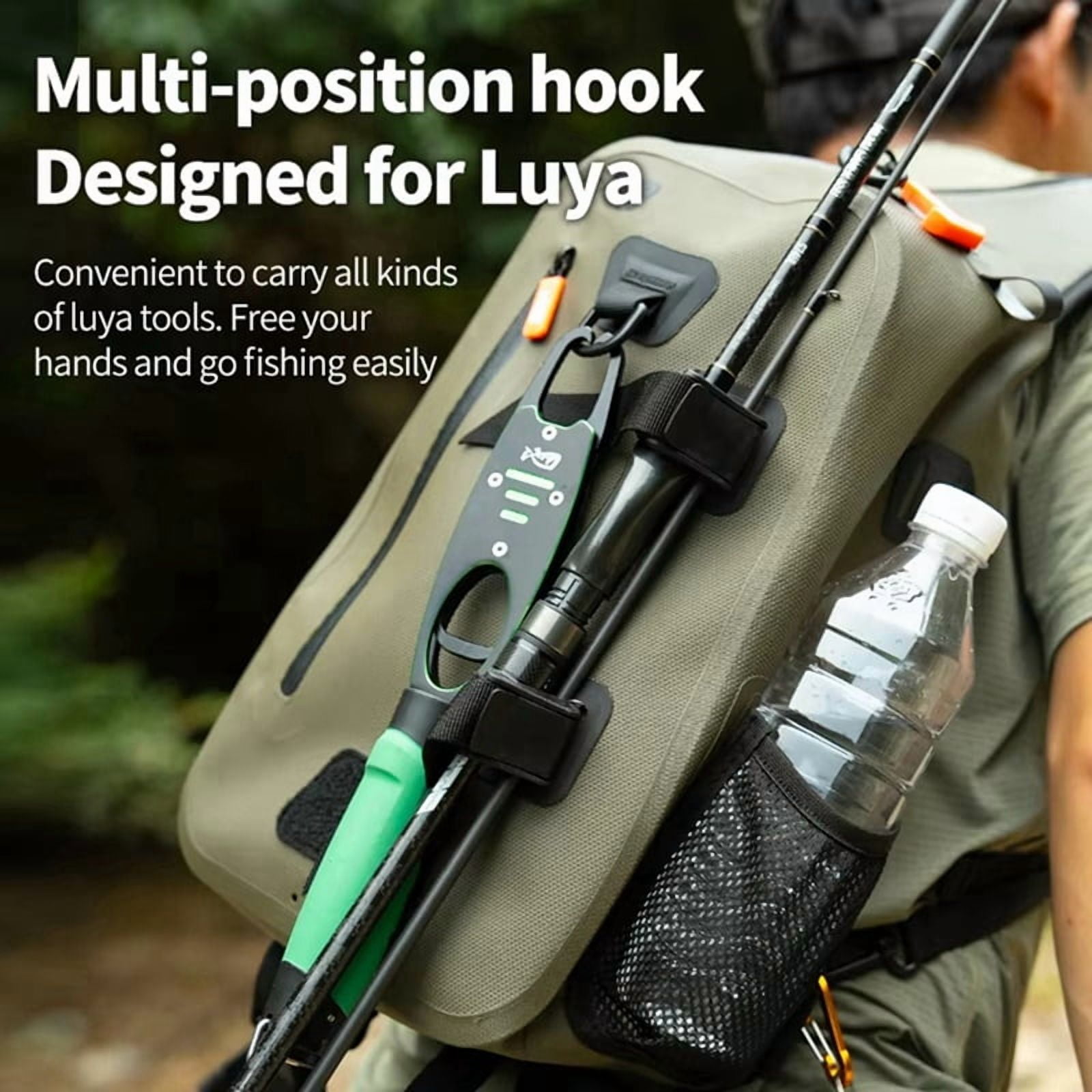 Fishing Shoulder Bag Fishing Tackle Waterproof Bag Outdoor Capacity Fishing Lures Bag Line Box Storage Accessories,1 x Fishing Shoulder Bag,Photo Color