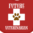 thumbnail image 4 of Inktastic Vet Future Veterinarian Childs Boys or Girls Baby Bib, 4 of 4