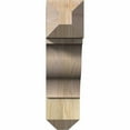 thumbnail image 6 of Ekena Millwork 6"W x 22"D x 22"H Funston Craftsman Rough Sawn Bracket, Douglas Fir, 6 of 13