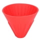 thumbnail image 5 of Gotero de café de silicona plegable de silicona, filtro de café portátil reutilizable plegable para viajes, camping, oficina, hogar, rojo, 5 of 14