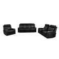 thumbnail image 4 of Gewnee Power Recliner Chair Oversized Electric Air Leather Reclining Chair, USB Charge with Cup Holder Port Comfortable Single Sofa for Living Room, 4 of 13
