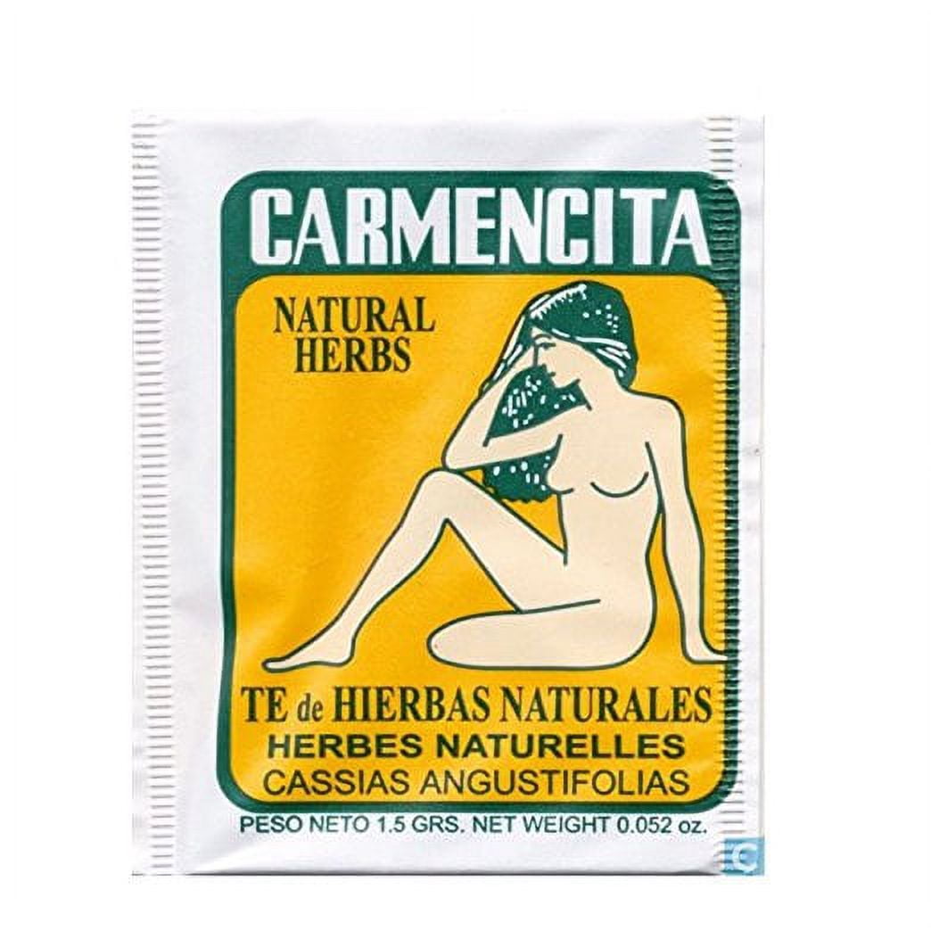Carmencita Natural Herbs Tea. Pack of 200 individual tea bags