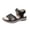Black, variant on Platform Sandals Women Open Toe Criss Cross Wedge Sandals Elastic Woven Adjustable Hook & Loop Ankle Strap Summer Shoes for Daily Blue 9