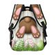 thumbnail image 4 of Disketp Brown Bunny Mochila Estampada para Hombre y Mujer – Mochila Ligera Clásica con Múltiples Bolsillos para Universidad, Trabajo y Viajes-One Size, 4 of 5