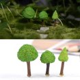 thumbnail image 4 of Moss Micro Landscape Waterproof Green Lawn Base Room Decor Reusable Mossy Hills Trees Mini Tree Decoration for Desktop Offices 1.5cm, 4 of 6