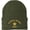 Olive, variant on Veteran Retired Army Embroidered Beanie - Veterans Day & Army Retirement Gift for Men & Women - 100% Acrylic Knit Cuffed Cap (Black)