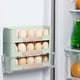 thumbnail image 4 of Contenedor Para Almacenar Huevos, Organizador Apilable Para Refrigerador, Estante Para Puerta Lateral, Caja Para Alimentos De Cocina, Verde, 4 of 8