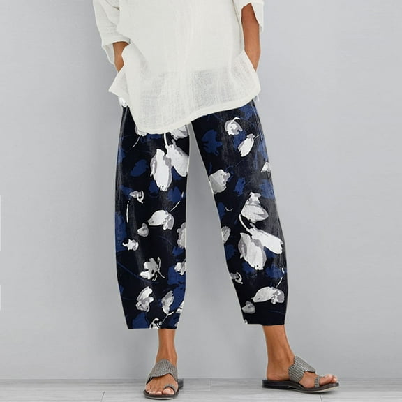 Aayomet Women'S Panties "Joggers for Women High Waisted Women Sweatpants with Pockets for Running Tapered Track Pants for Workout,Dark Blue XL