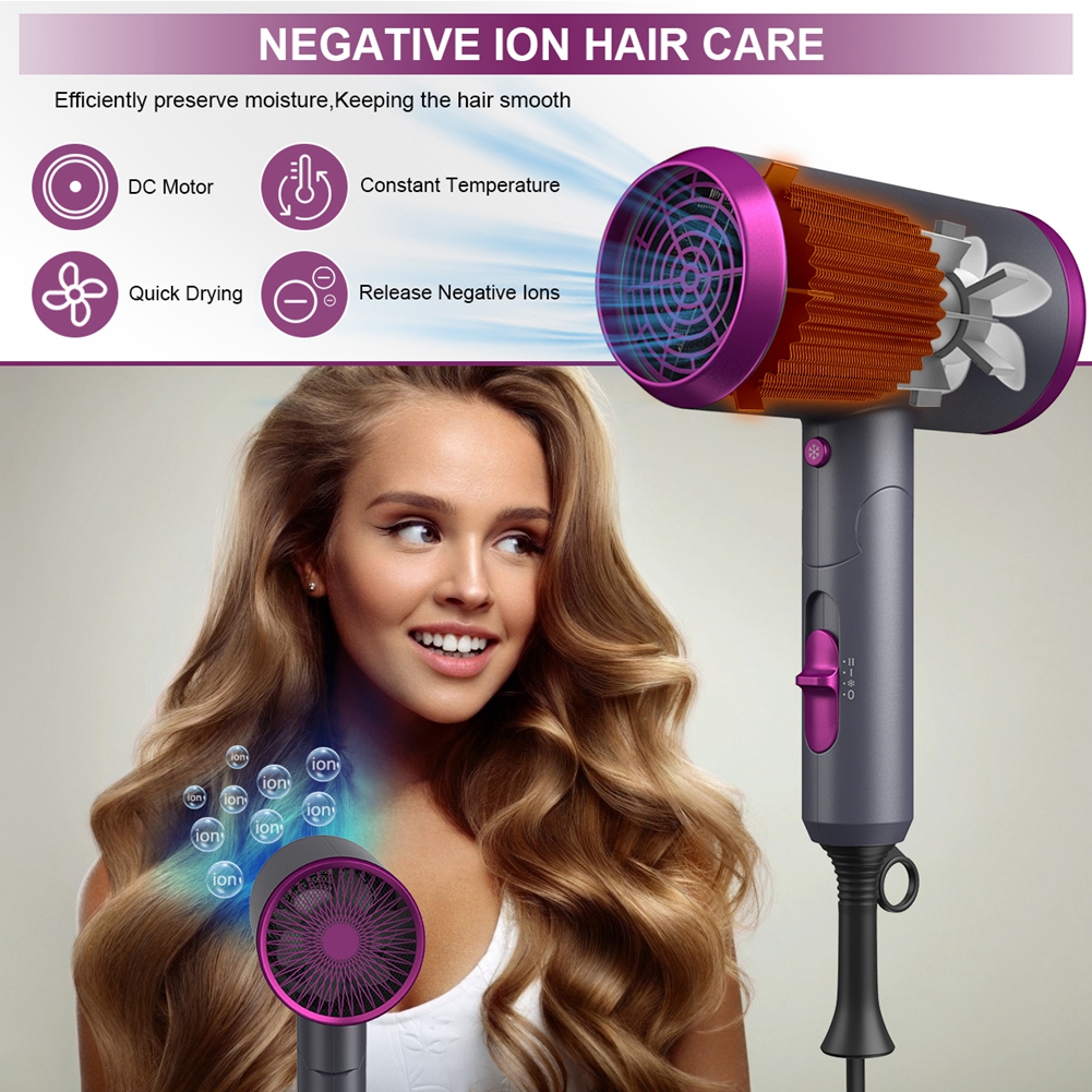 Ionic Hair Dryer, Professional Salon Negative Ions Hair Blow