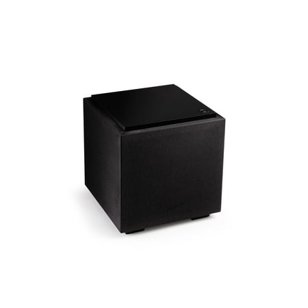 Definitive Technology - Descend DN8 8" Sub, 3XR Architecture, 500W Peak Class D Amplifier & (2) 8" Bass Radiators - Black