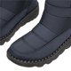 thumbnail image 5 of Botas de nieve Plataforma de tobillo de invierno sin cordones para viajes al aire libre (40) Azul, 5 of 9