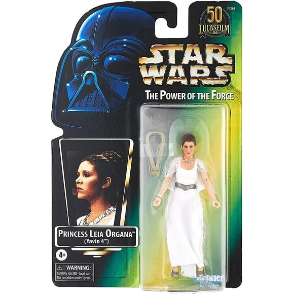 Star Wars The Power Of The Force 6 Inch Action Figure Lucasfilm 50th Anniversary Exclusive - Princess Leia Organa Yavin