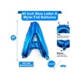 thumbnail image 4 of 40 inch Gold Color Letter A Balloon for Birthday Party Decoration, 4 of 4
