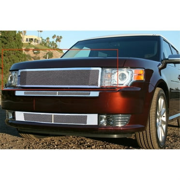 2009-2012 Ford Flex Stainless Steel Polished Finish 1.8 Mm Wire Mesh Mesh Grille
