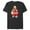 Dark Heather, variant on Santa Homer Holiday - Short Sleeve Blended T-Shirt for Adults – Customized-Yellow