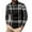 Black, variant on FhsagQ Men's Shirts Mens Shirts Tops Comfortsoft Men'S Long Sleeve Striped Lapel T Shirt Casual Holiday Shirts Tops Men's Shirts Funny Super Fit Men's Shirts Tops Black Super Fit Black S