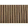 thumbnail image 6 of VHC Brands Farmhouse Star Ticking Striped Cotton Primitive Split Corners Gathered Queen Bed Skirt, Charcoal Black, 6 of 6
