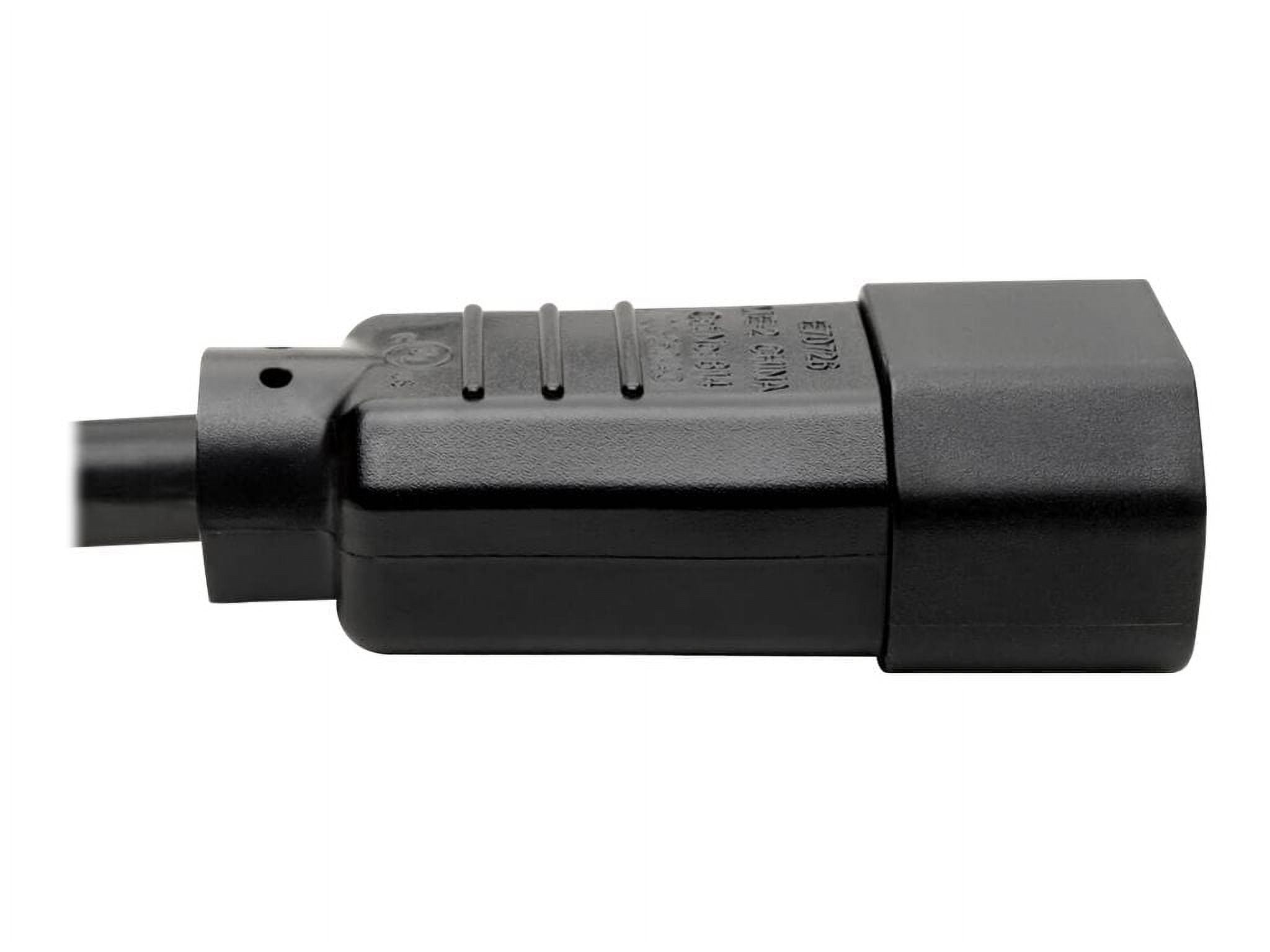 Tripp Lite 6ft Computer Power Cord Cable C14 to C15 Heavy Duty 16A 14AWG 6'