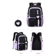 thumbnail image 3 of Gyujnb School Backpack, Durable Lightweight Backpack for School Travel Everyday Use Water Double Shoulder Bag with Multiple Pockets, Backpack for School, 3 of 5