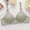 Silver, variant on Amidoa Beige Womens Bras Wire-Free Full Coverage Heavy Breast Embroidered Bra Bralettes for Women 40/90