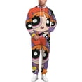 thumbnail image 3 of The Powerpuff Girls Unisex Adult Sweatsuits Hoodie & Sweatpants Long Sleeve Hooded Sweatshirt Matching Joggers Tracksuit Sets XS, 3 of 9