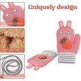 thumbnail image 5 of 2 Pairs Kids Cute Knitted Gloves With String, 5 of 5