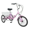 thumbnail image 3 of MOPHOTO Adult Folding Tricycle,26" 7 Speed Folding Tricycle Bike for Seniors with Large Basket,Adult Fold up Tricycle, 3 of 14