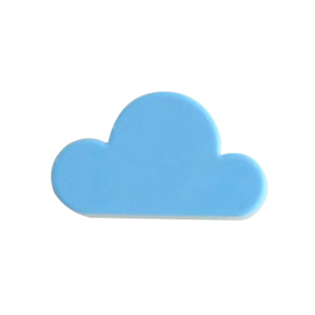 Moyic Imanes en la nube Llavero Llavero en la nube Llavero Llavero Soporte en pared Llavero para pared Novedad Forma de nube Almacenamiento y organización del hogar Azul Moyic JJ6491-03