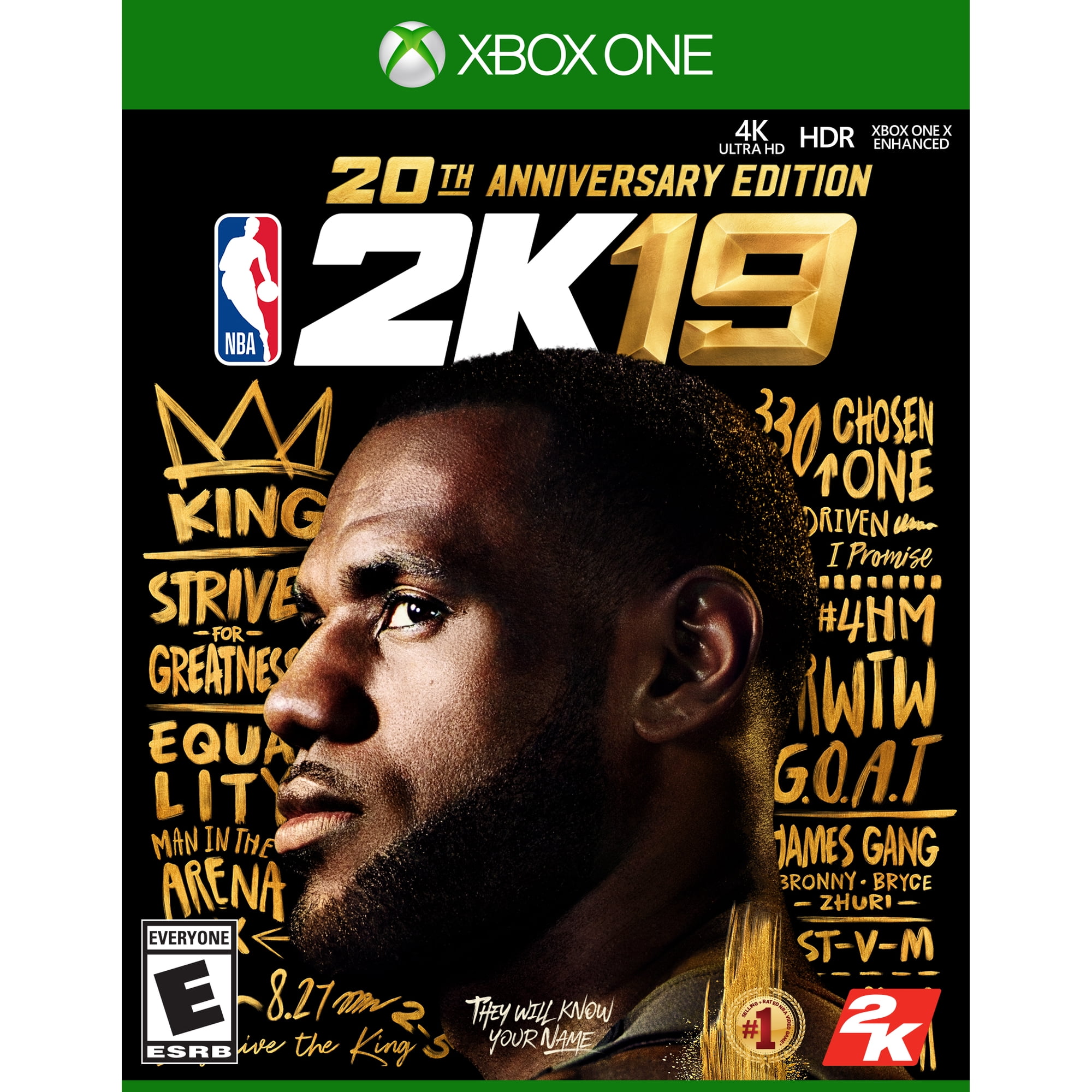 NBA 2K19: 20th Anniversary Edition - Xbox One