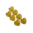 thumbnail image 1 of Kearding Paquete de 10 velas para tartas, velas de plástico para fiestas, velas de cumpleaños de horas, velas de cumpleaños sin humo para Iluminación navideña Amarillo, 1 of 6