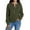 Green, variant on Elegant Knit Pullover Sweater with Half Button Henley Neck, Long Sleeves, Loose Fit Casual Tunic for Women – Cozy Outdoor Comfort in Beige