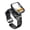 Black, variant on Armorbox Compatible with Apple Watch Band [45mm] for Apple Watch Series 8/7, Rugged TPU Watch Band with 2-Pack Bumper Cases [Built-in Tempered Glass Screen Protector] (Black, 45mm)
