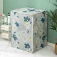 thumbnail image 3 of Washing Machine Cover Waterproof Soft Fabric Three-Sided Protection 36 cm x 30 cm x 12 cm Gray, 3 of 6