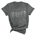 thumbnail image 3 of Ladies' Summer Fashion Casual Cute Printed Glass Colored Top Short Sleeved T Shirt, 3 of 3