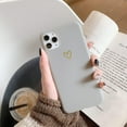 thumbnail image 2 of Compatible with iPhone 11 Case for Women Girls, Soft Flexible Durable Cute Heart Pattern Slim Thin TPU Shockproof Case for iPhone 11 -Gray, 2 of 7