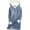 #0184-Blue, variant on Pounoo Long Hoodies for Women Cute Print Graphic Fleece Lined Long Sleeve Sweatshirts Casual Lightweight Warm Hooded Tops Gift