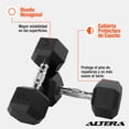 thumbnail image 3 of Par de Mancuernas hexagonales Altera 15 Lbs Neopreno 15 Lbs Fitness, 3 of 7