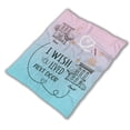 thumbnail image 4 of Kantaco I Wish You Lived Next Door Blanket, Long Distance Gifts, Custom Name Blanket, Birthday Gifts, Best Friend Blanket, Best Friend Moving Away Gift, 4 of 8