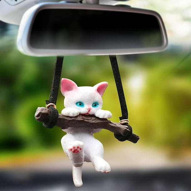 Car Hanging Ornament Cat, Super Cute Cars Pendant, Funny Auto