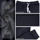 thumbnail image 4 of Ceisia Men Solid Color Loose Wide Leg Pants Drawstring Elastic Waist Gift Casual Straight Trousers, 4 of 5
