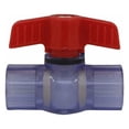 thumbnail image 1 of Válvula de bola pvc 25mm válvula pegada válvula de bola válvula de bola esfera piscina (Diámetro interior 25mm) TUNC Sencillez, 1 of 5