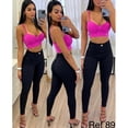thumbnail image 1 of Jeans Mujer Cintura Alta Empina a tope con Lycra Elastano Deng Xun unisex, 1 of 2