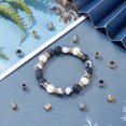 thumbnail image 3 of 40pcs 2 Colors Paracord Beads Grooved Column Spacer Beads Metal Lanyard Beads Stainless Steel Beads 3.3/5mm Hole Metal Beads for DIY Jewelry Making, 3 of 7