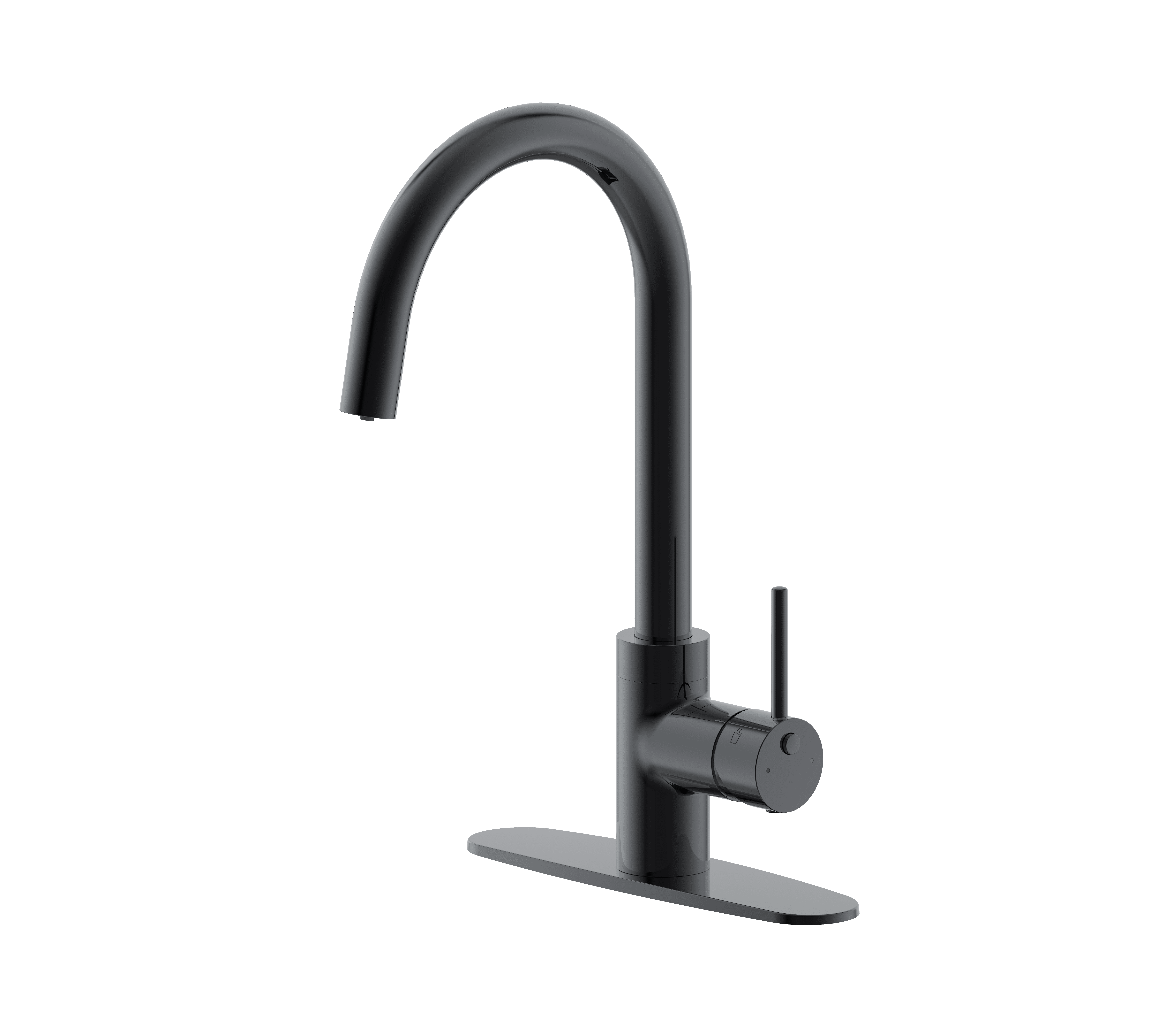 Westbrass KH31B-12 HotMaster 3 in 1 Single Handle Dual Waterway Kitchen Faucet, Oil Rubbed Bronze