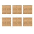 thumbnail image 1 of Yuarrent Caja de regalo de 6 hojas, pegatinas de sellado de sobres para tarjetas de felicitación, decoración de cajas de dulces, calcomanías Herramientas y accesorios para hornear Marrón, 1 of 6