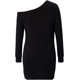 thumbnail image 4 of Loveternal Mujer Navidad Halloween Sexy Un Hombro Vestido Casual Camiseta Vestido Top, 4 of 4