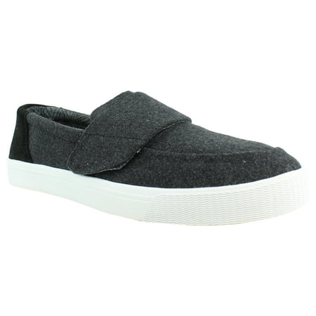 Toms Womens Slip On - New TOMS Womens Altair Black Felt Suede Slip On Loafers