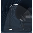 thumbnail image 2 of Lampadaires DEL Respectueux des Yeux Blancs à Gradation Continue Col de Cygne Ajustable Éclairage de Sol pour Chambre Piano Bureau Lecture Salon, 2 of 17
